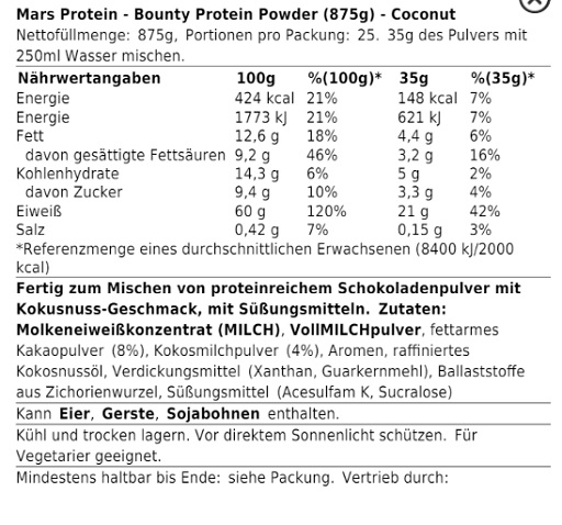 supp4u-24_supp4u-24_Bounty Protein Powder 875g
