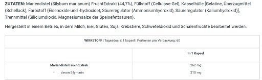 supp4u-24_supp4u-24_BioTech Milk Thistle 60 Kapseln