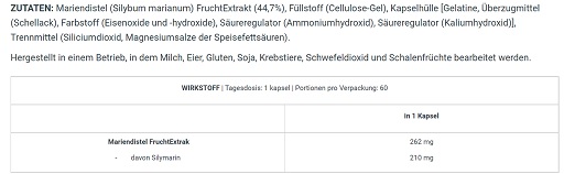 supp4u-24_supp4u-24_BioTech Milk Thistle 60 Kapseln